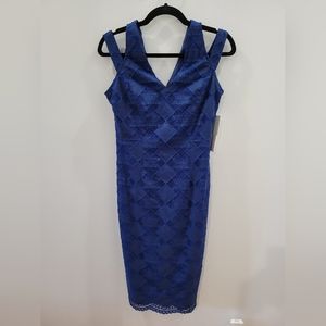 Maggie London blue dress